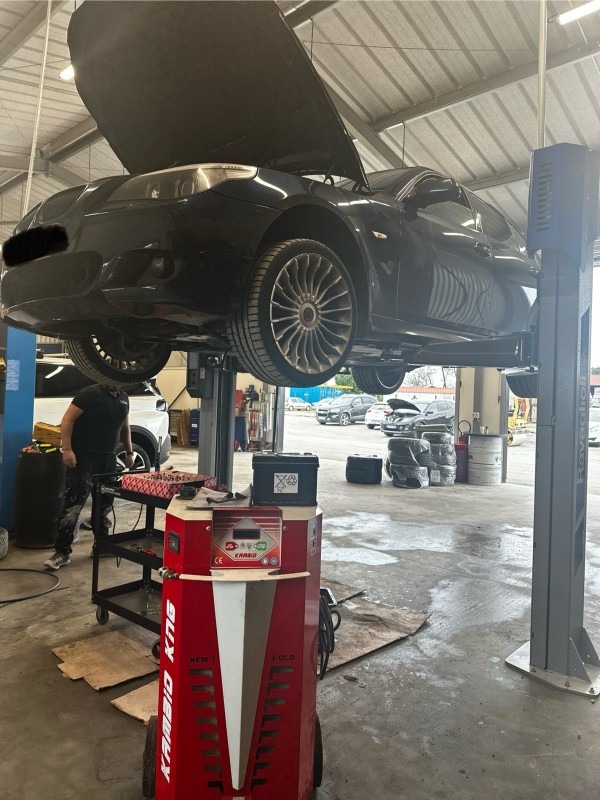entretien complet sur une boîte ZF bmw 550i près de bordeaux