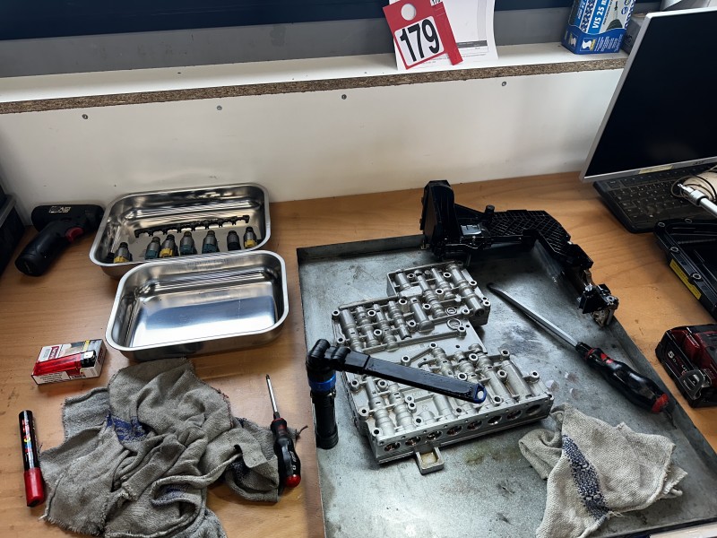 entretien complet sur une boîte ZF bmw 550i près de bordeaux